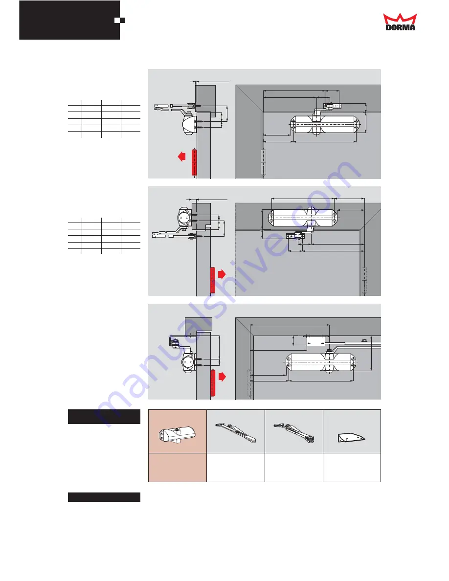 Dorma TS 68 Manual Download Page 3