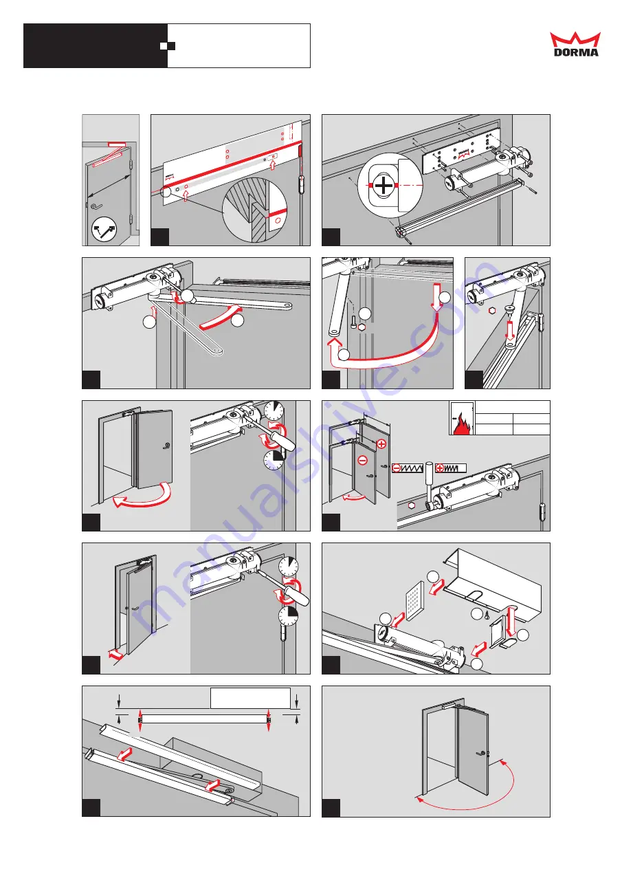 Dorma TS 92 G Installation Instructions Download Page 2