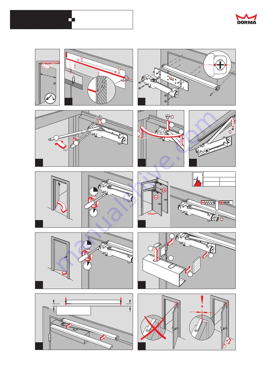 Dorma TS 92 G Installation Instructions Download Page 3