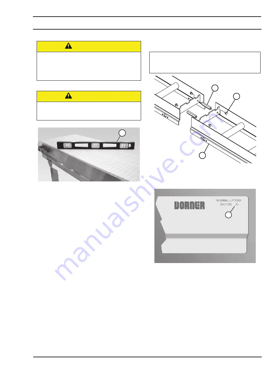 Dorner AquaPruf 7400 Ultimate CE Series Installation, Maintenance, And Parts Manual Download Page 7