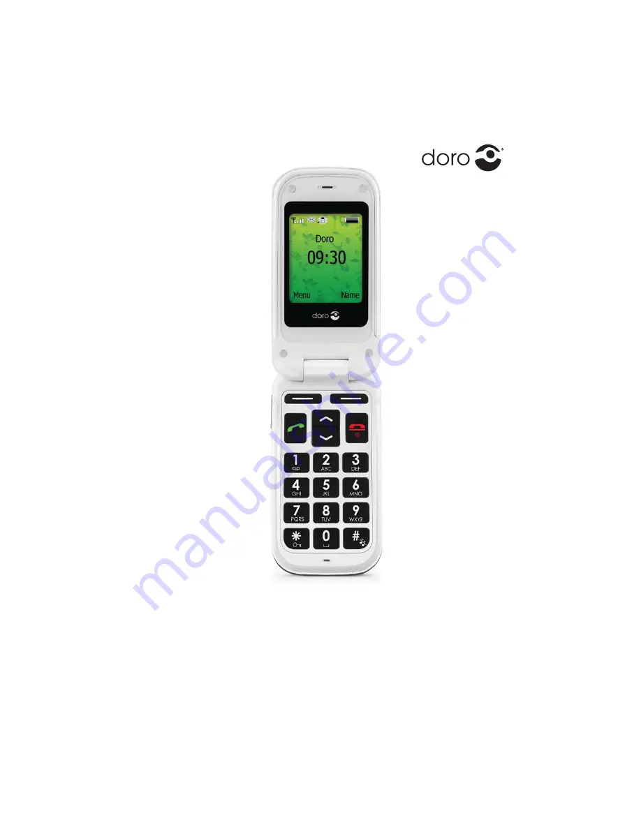 Doro PhoneEasy 409s gsm Скачать руководство пользователя страница 1