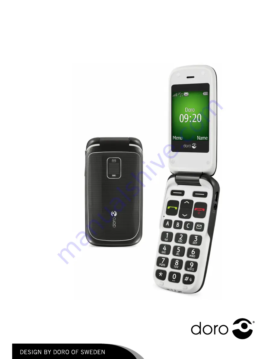 Doro PHONEEASY 610 Manual Download Page 1