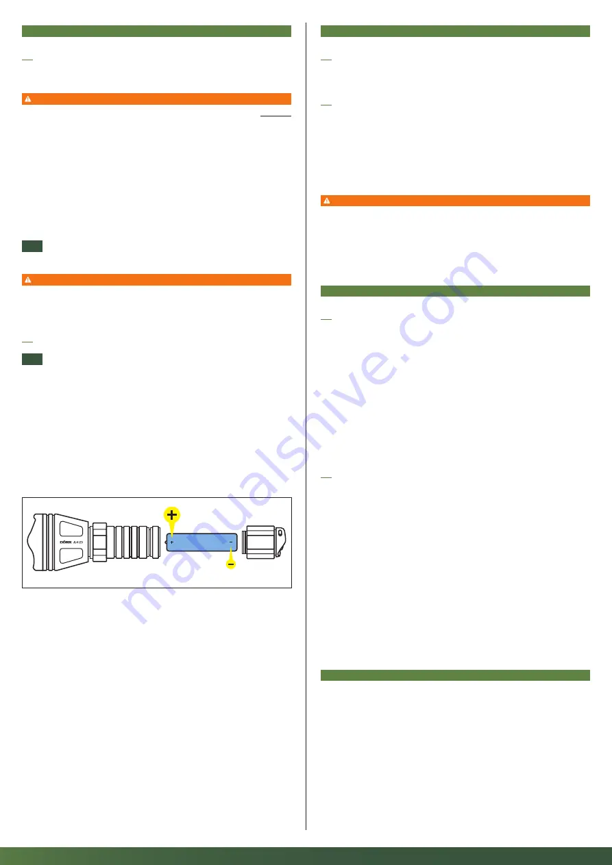 DÖRR JL-5 LED Set Скачать руководство пользователя страница 14