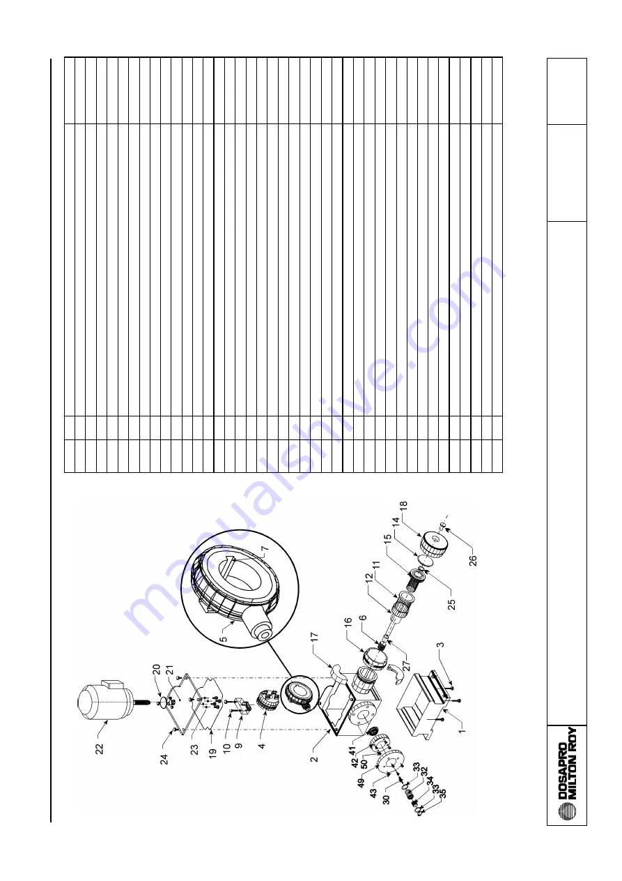 Dosapro Milton Roy G A Series Instruction Manual Download Page 31