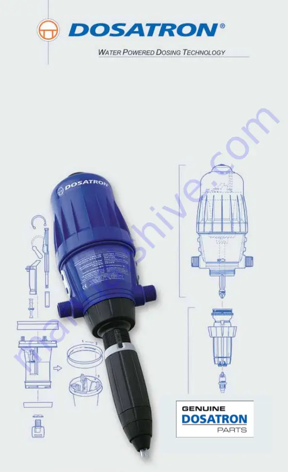 dosatron D14MZ3000 Manual Download Page 1