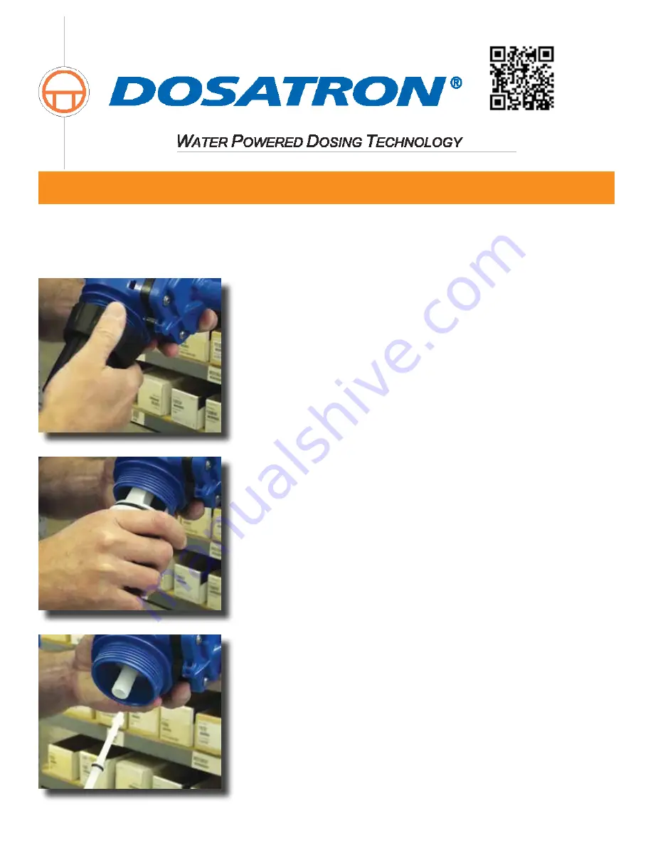 dosatron DM11F Troubleshooting Manual Download Page 1