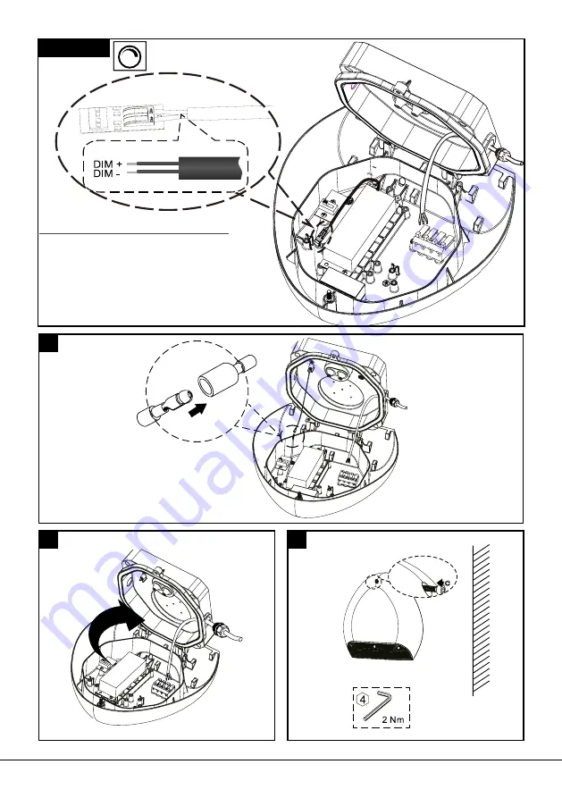 DOTLUX DROP 5231-0FW100 Installation Instructions Manual Download Page 4