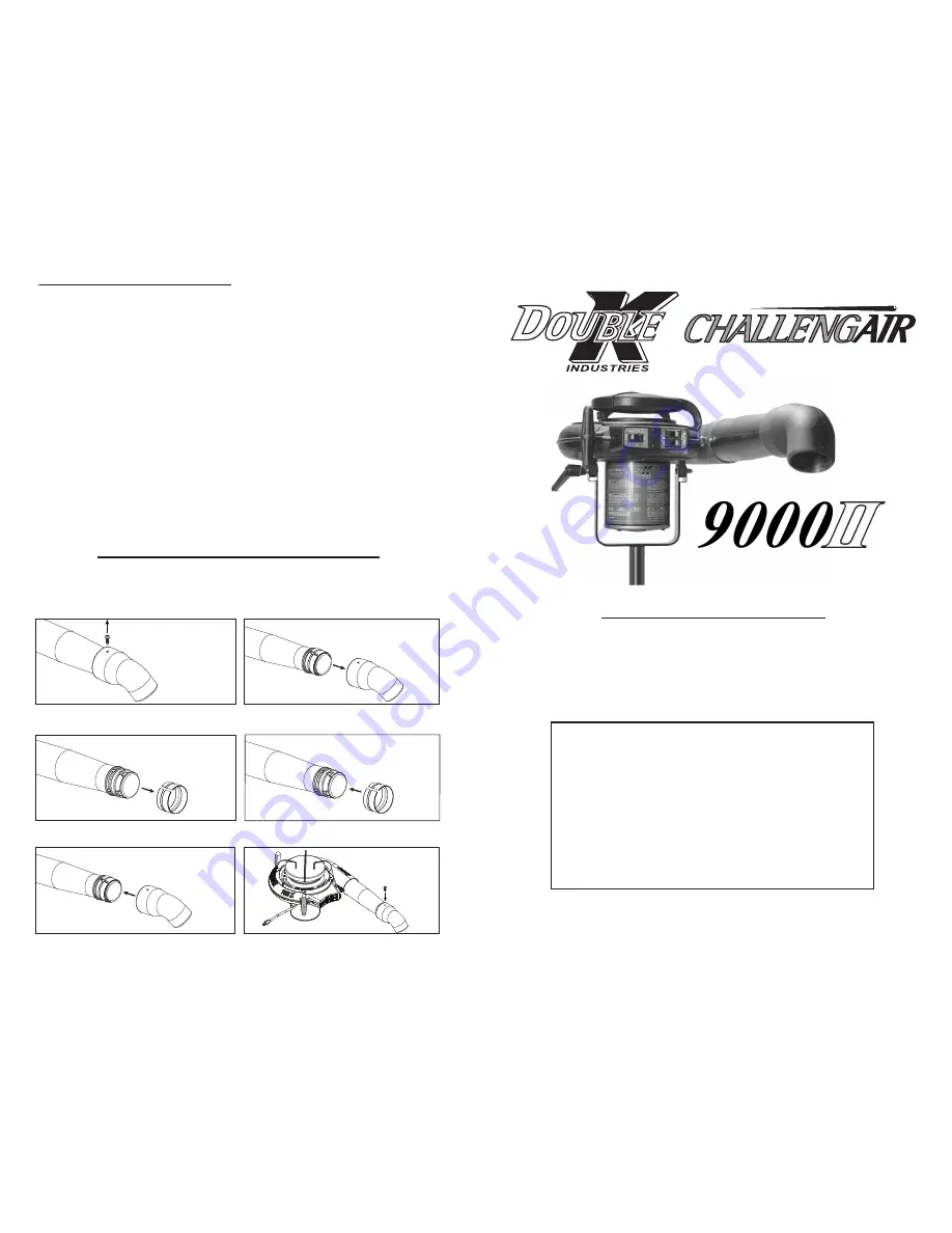 Double K Industries 9000 II Скачать руководство пользователя страница 1