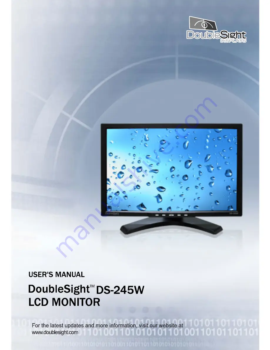 DoubleSight DS-245W User Manual Download Page 1