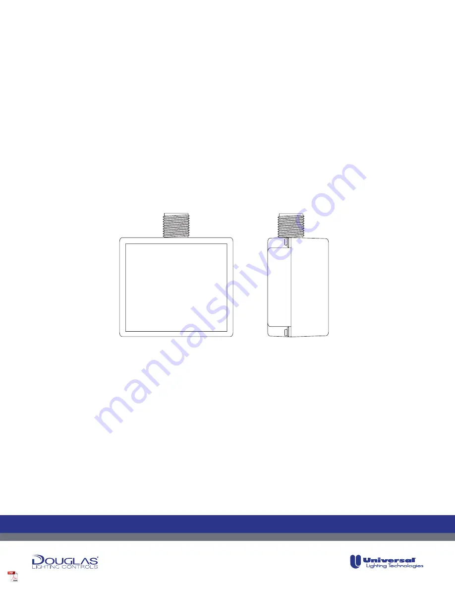 Douglas Lighting Controls BT-PP20-B Installation Manual Download Page 1