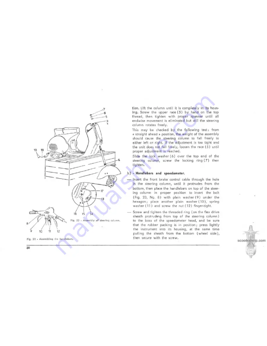 Douglas Vespa G.S. Service Station Manual Download Page 33