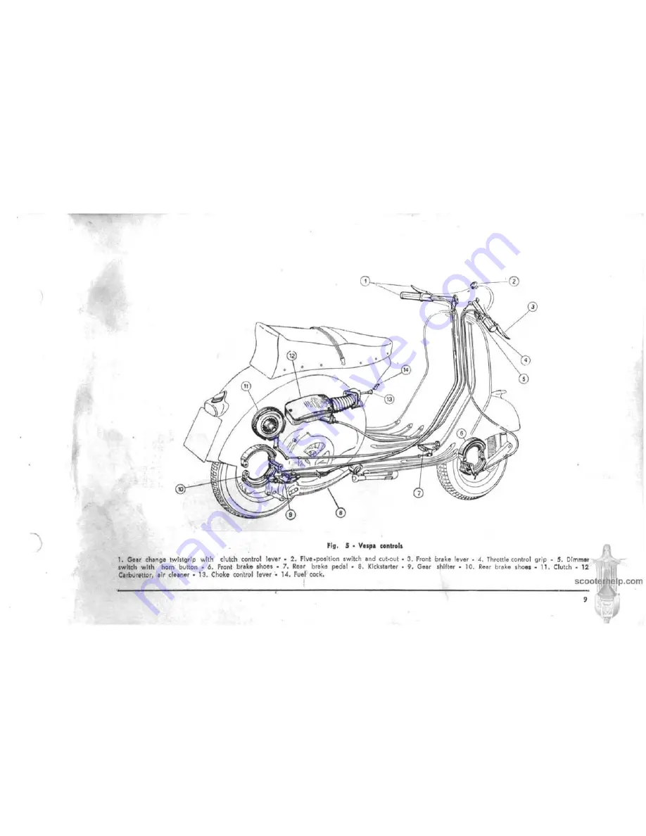 Douglas Vespa G.S. Service Station Manual Download Page 146