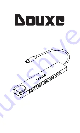 DOUXE USB-C Hub Скачать руководство пользователя страница 1