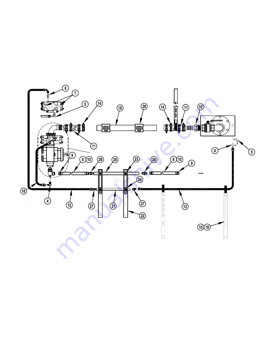 Dover HEIL DuraPack 5000 Parts And Service Manual Download Page 228