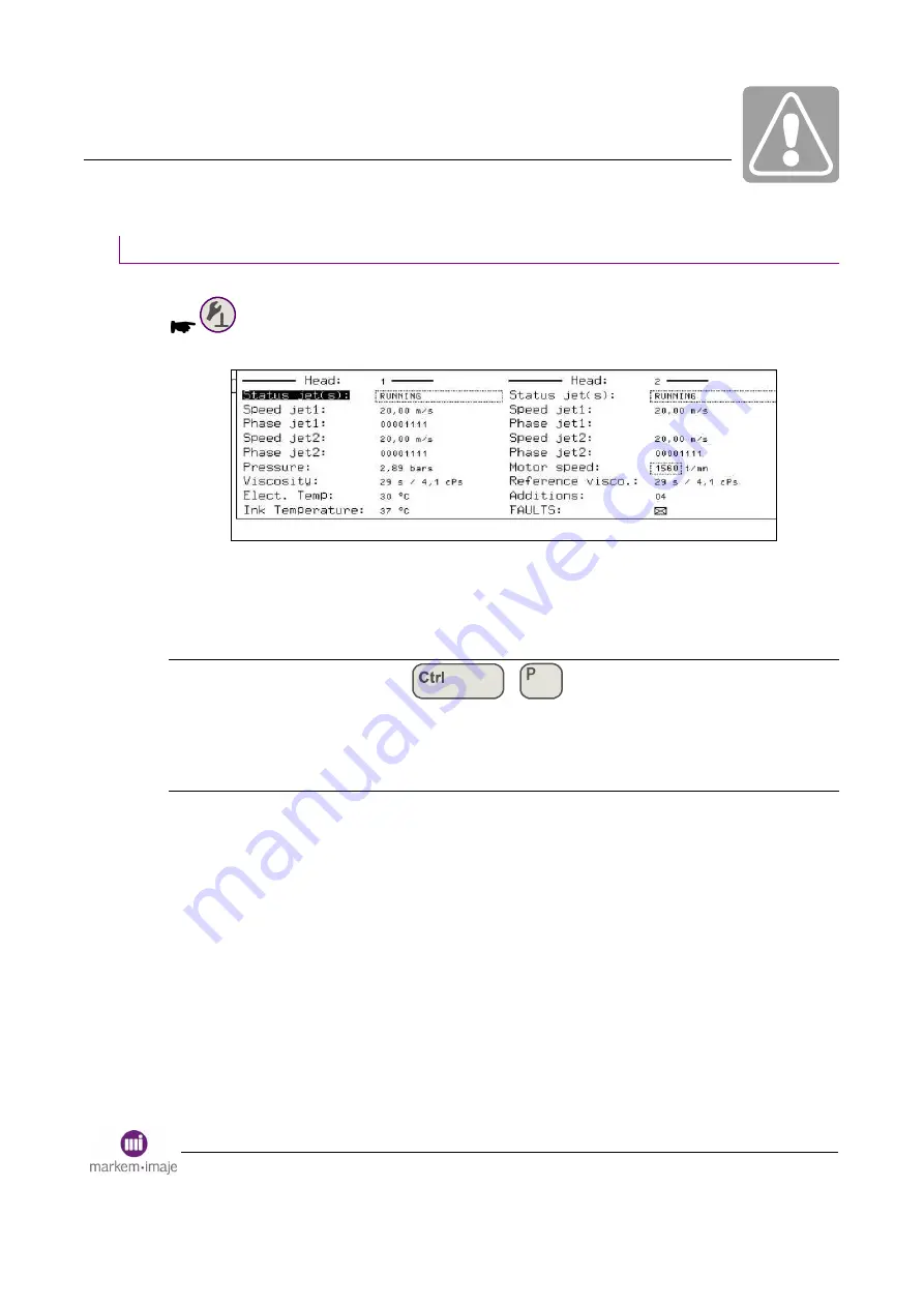 Dover Markem Imaje 9040 User Manual Download Page 171