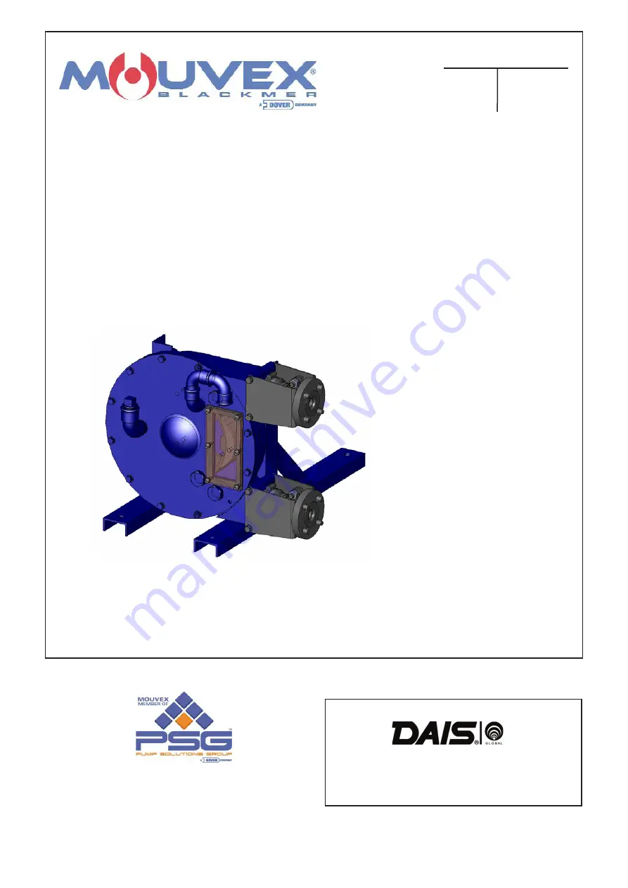 Dover MOUVEX ASX40 Instructions Manual Download Page 1