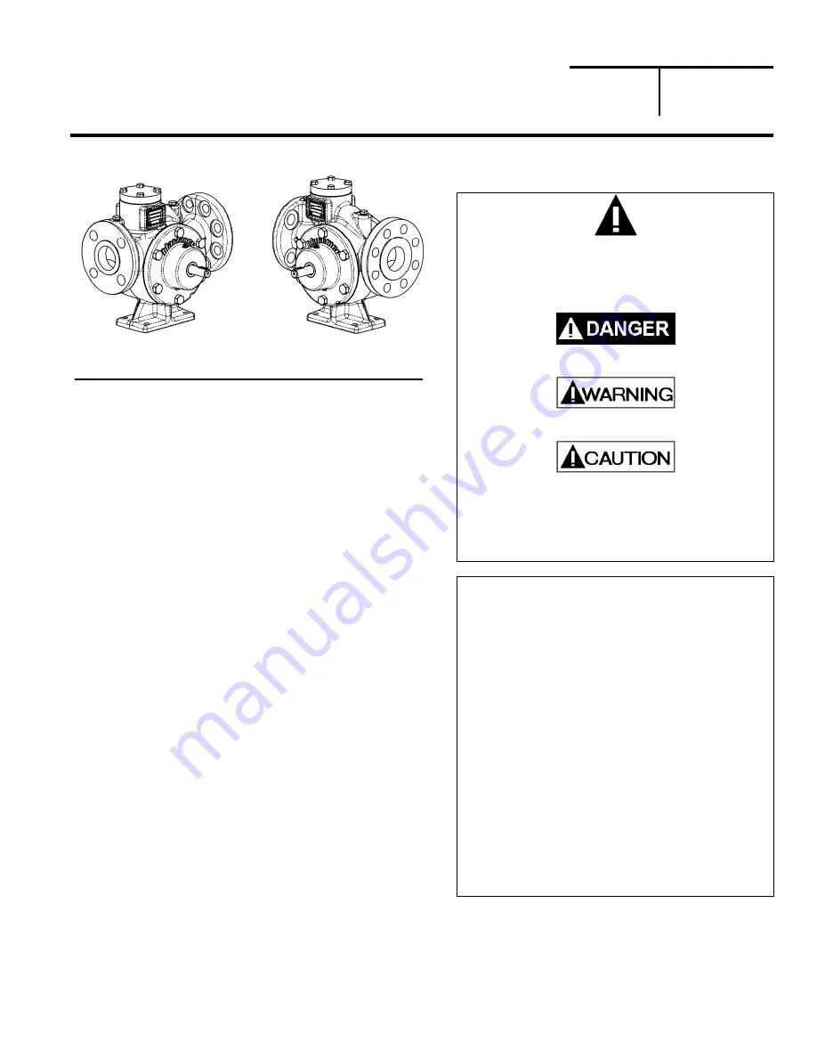 Dover PSG Blackmer LGL154A Installation, Operation And Maintenance Instructions Download Page 1