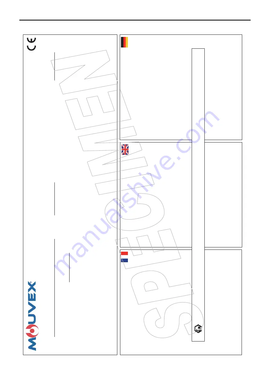 Dover PSG Mouvex CENTREX MULTI 2M Installation Operation & Maintenance Download Page 11