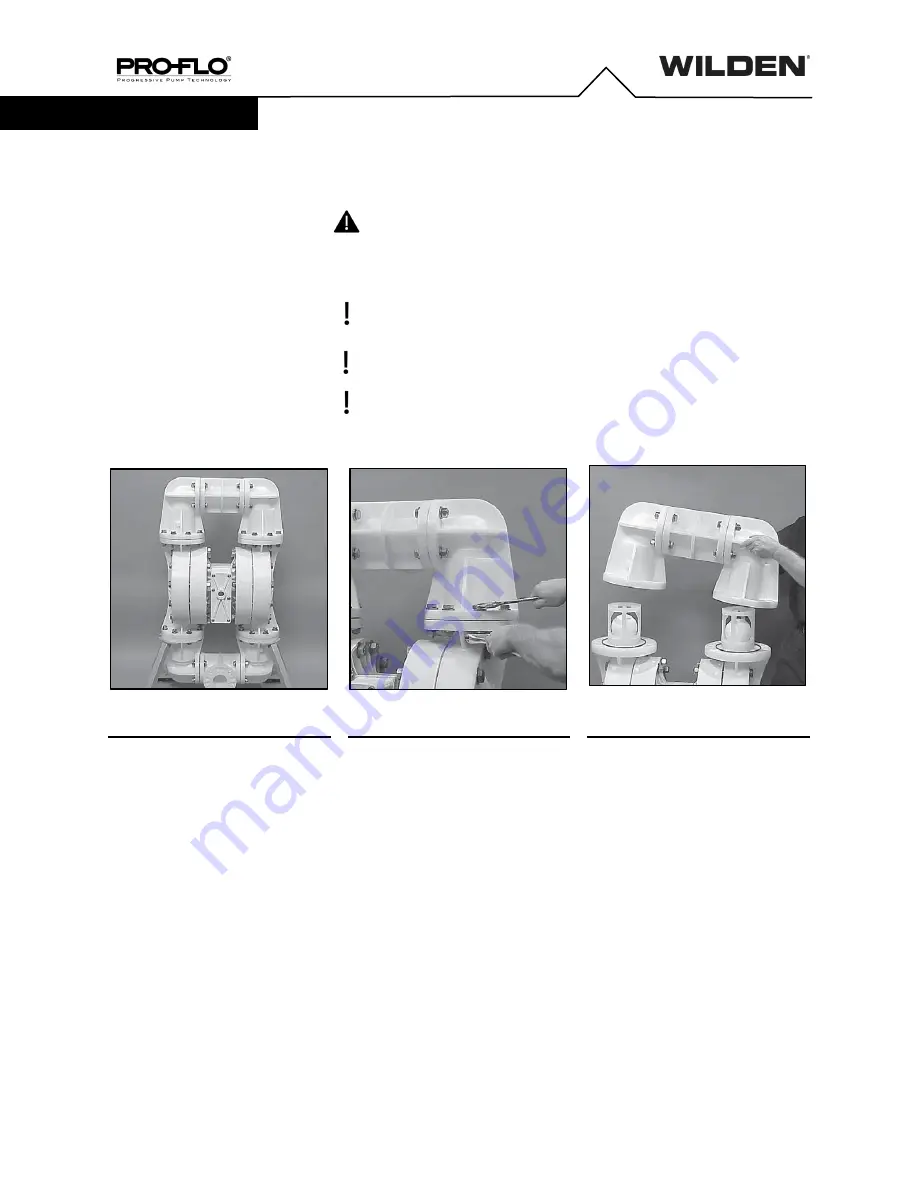 Dover PSG Wilden PRO-FLO P1500 Engineering Operation & Maintenance Manual Download Page 13