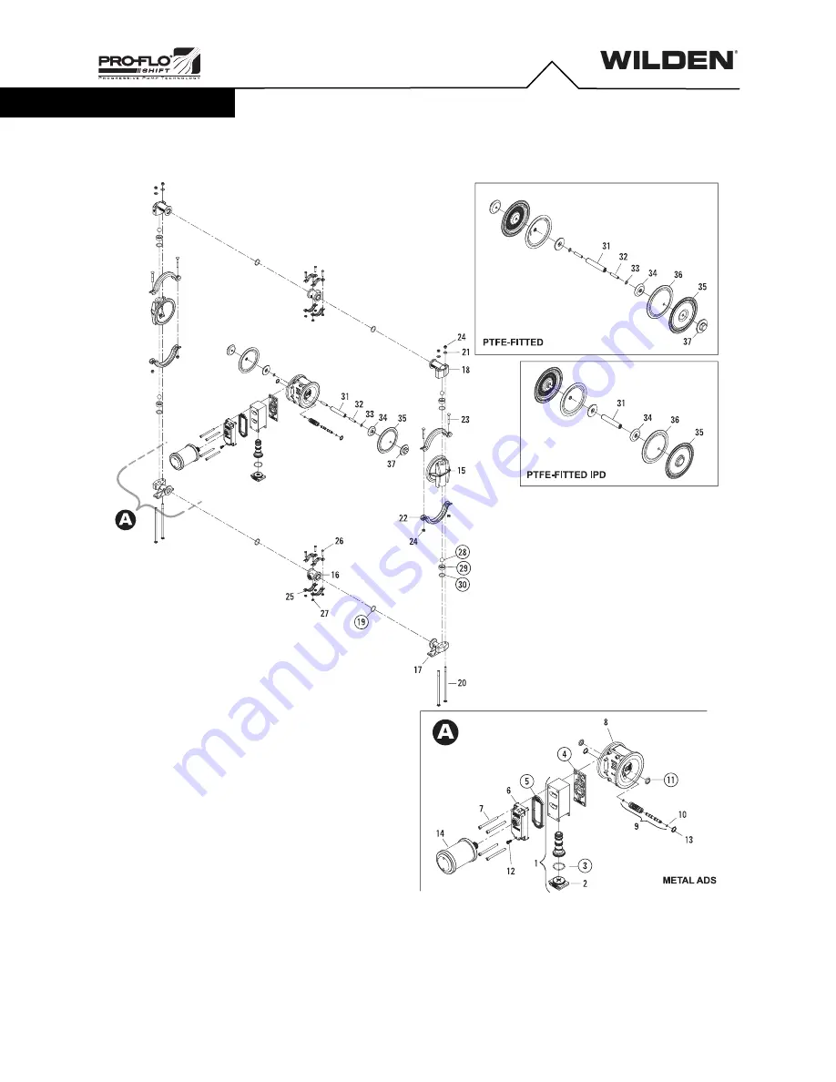 Dover PSG WILDEN Pro-Flo SHIFT PS1 Engineering, Operation & Maintenance Download Page 22