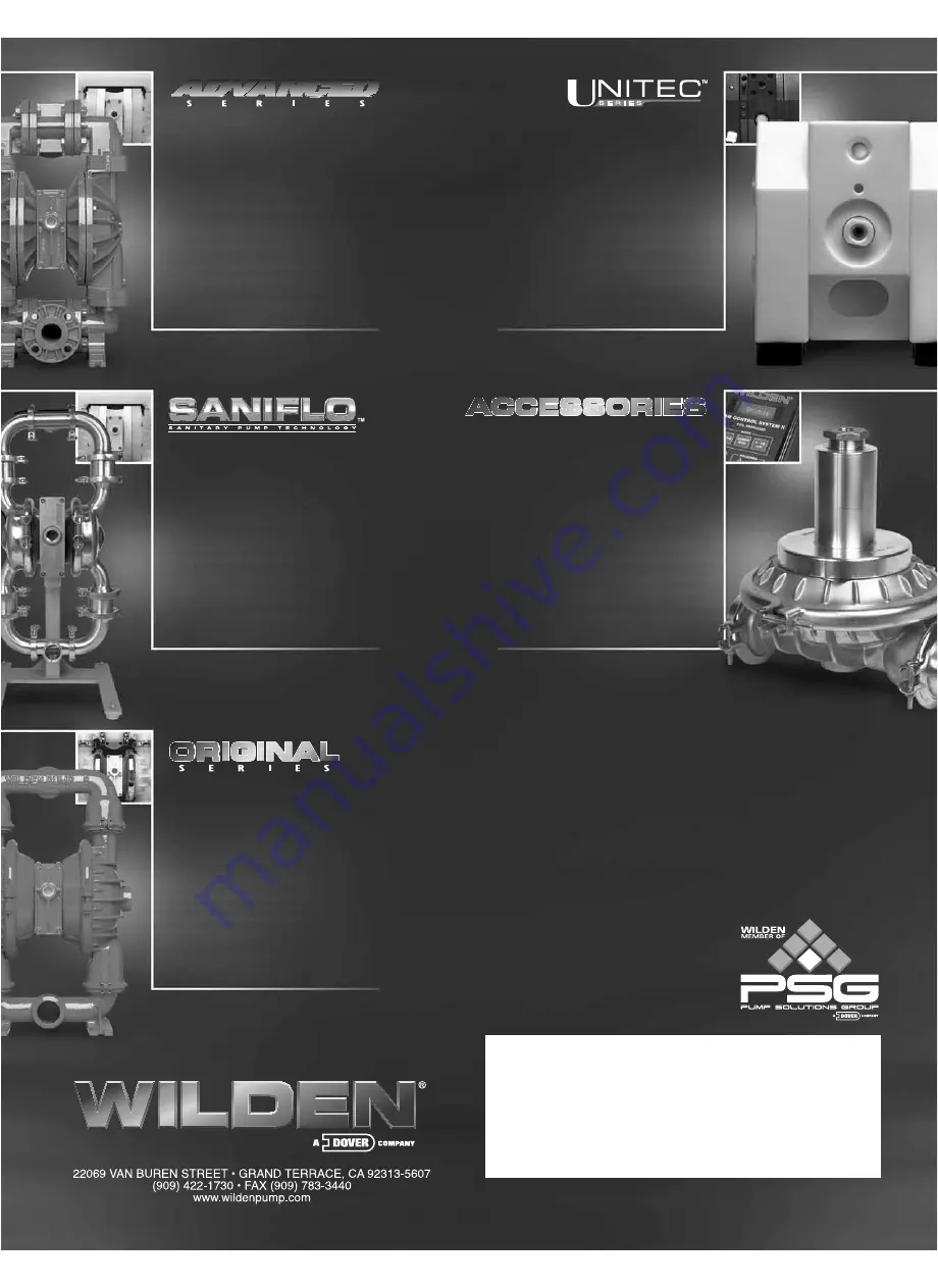 Dover WILDEN A1 Series Engineering, Operation & Maintenance Download Page 28