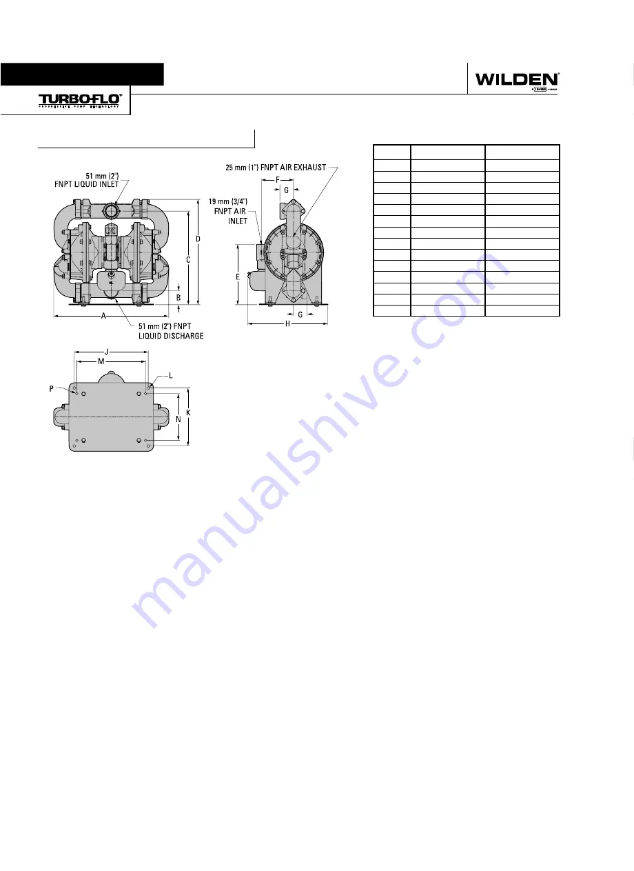 Dover Wilden Advanced Series Engineering, Operation & Maintenance Download Page 6