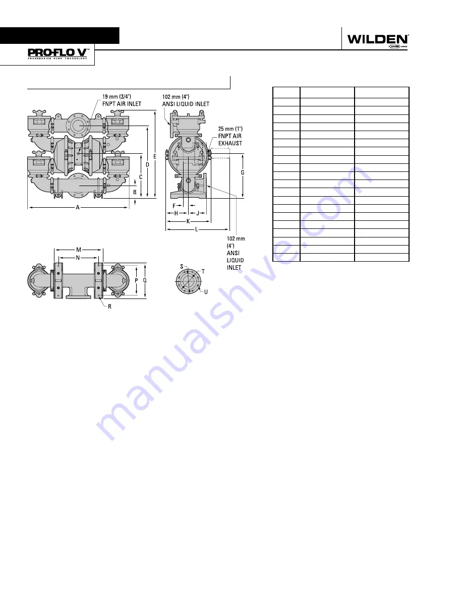 Dover Wilden Original PV20 Engineering, Operation & Maintenance Download Page 6