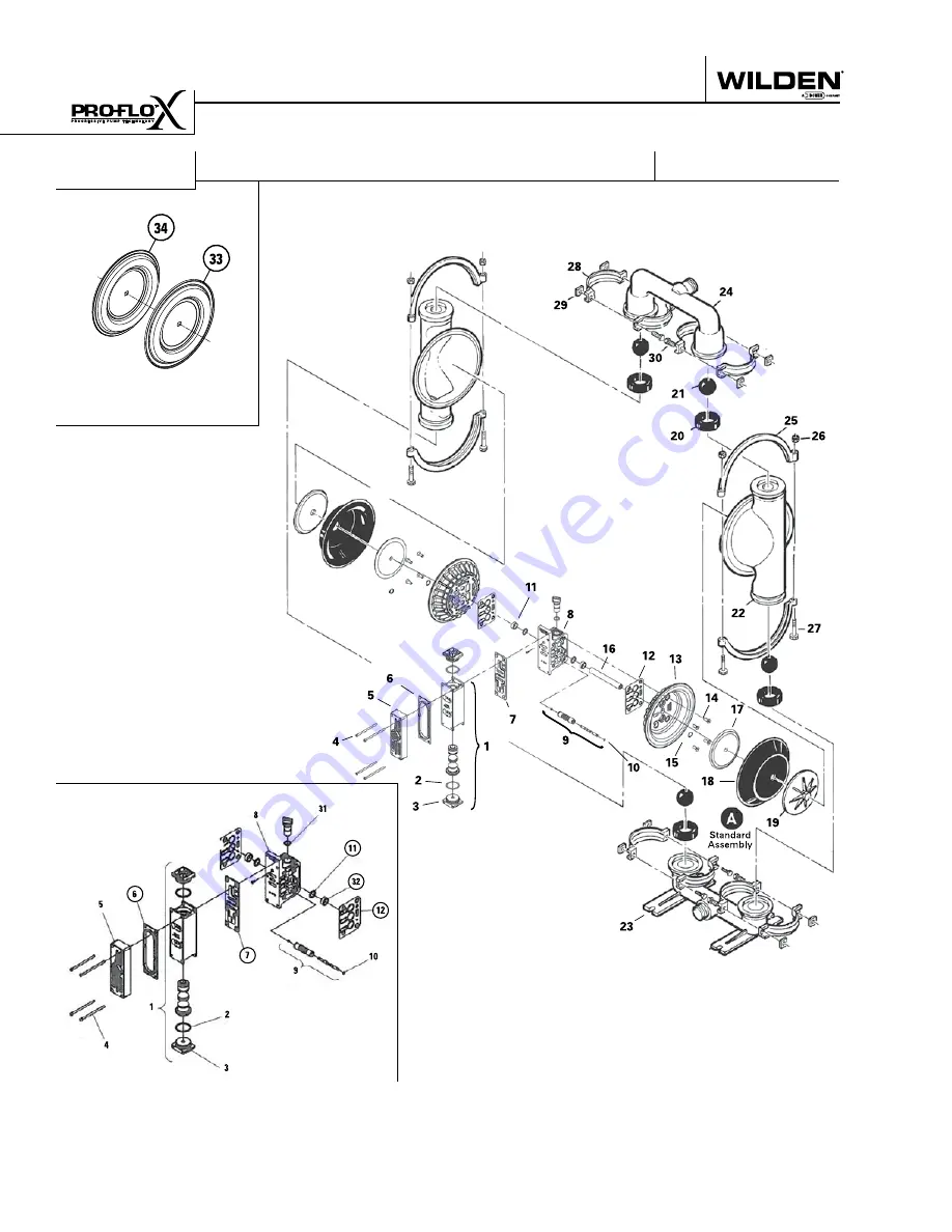 Dover Wilden P8 Original Series Engineering, Operation & Maintenance Download Page 42