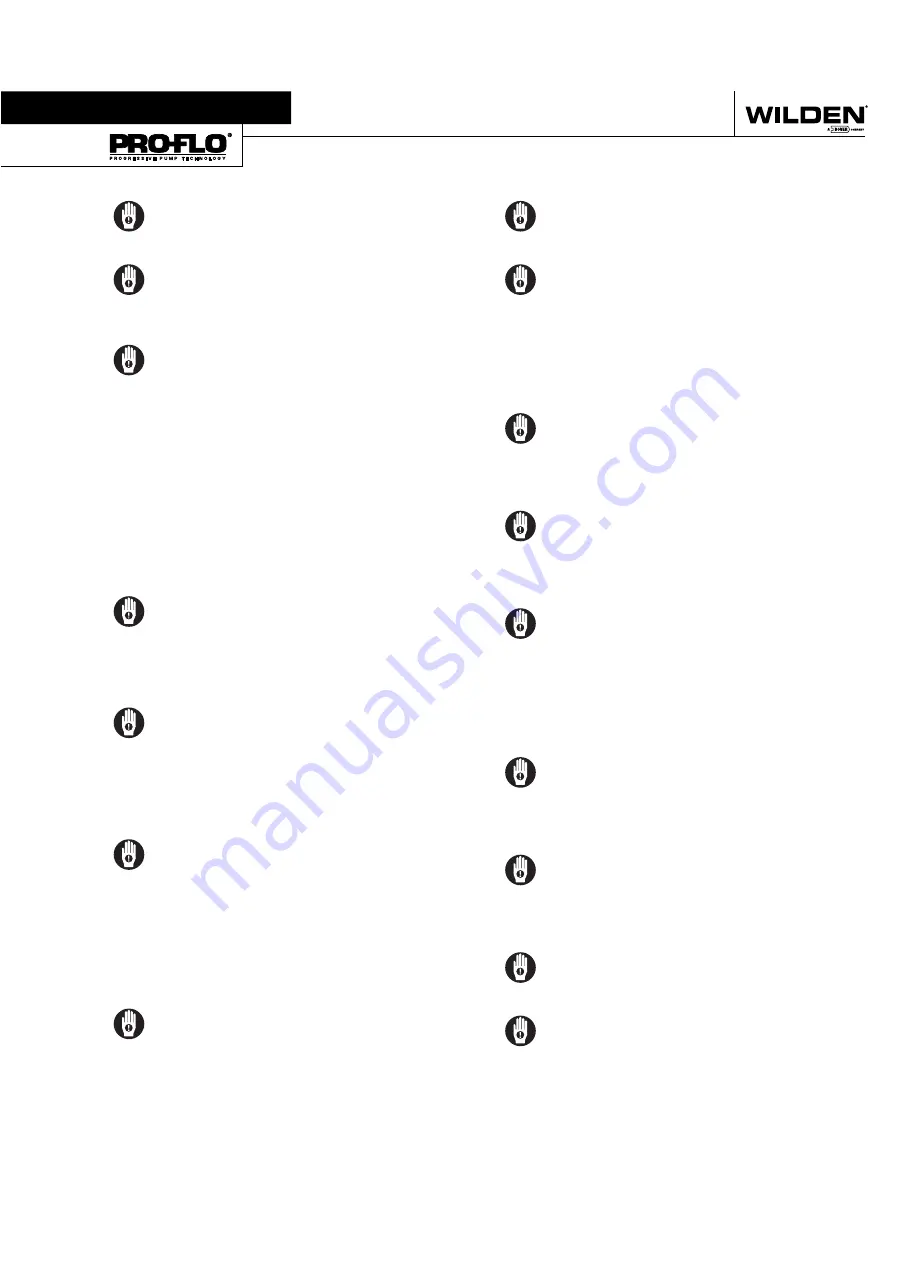 Dover Wilden Pro-Flo P4 Series Engineering, Operation & Maintenance Download Page 3