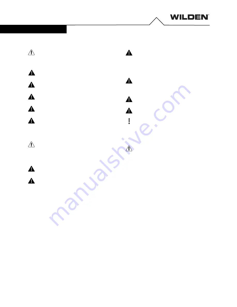 Dover WILDEN PSG Equalizer ISD1520 Engineering, Operation & Maintenance Download Page 4