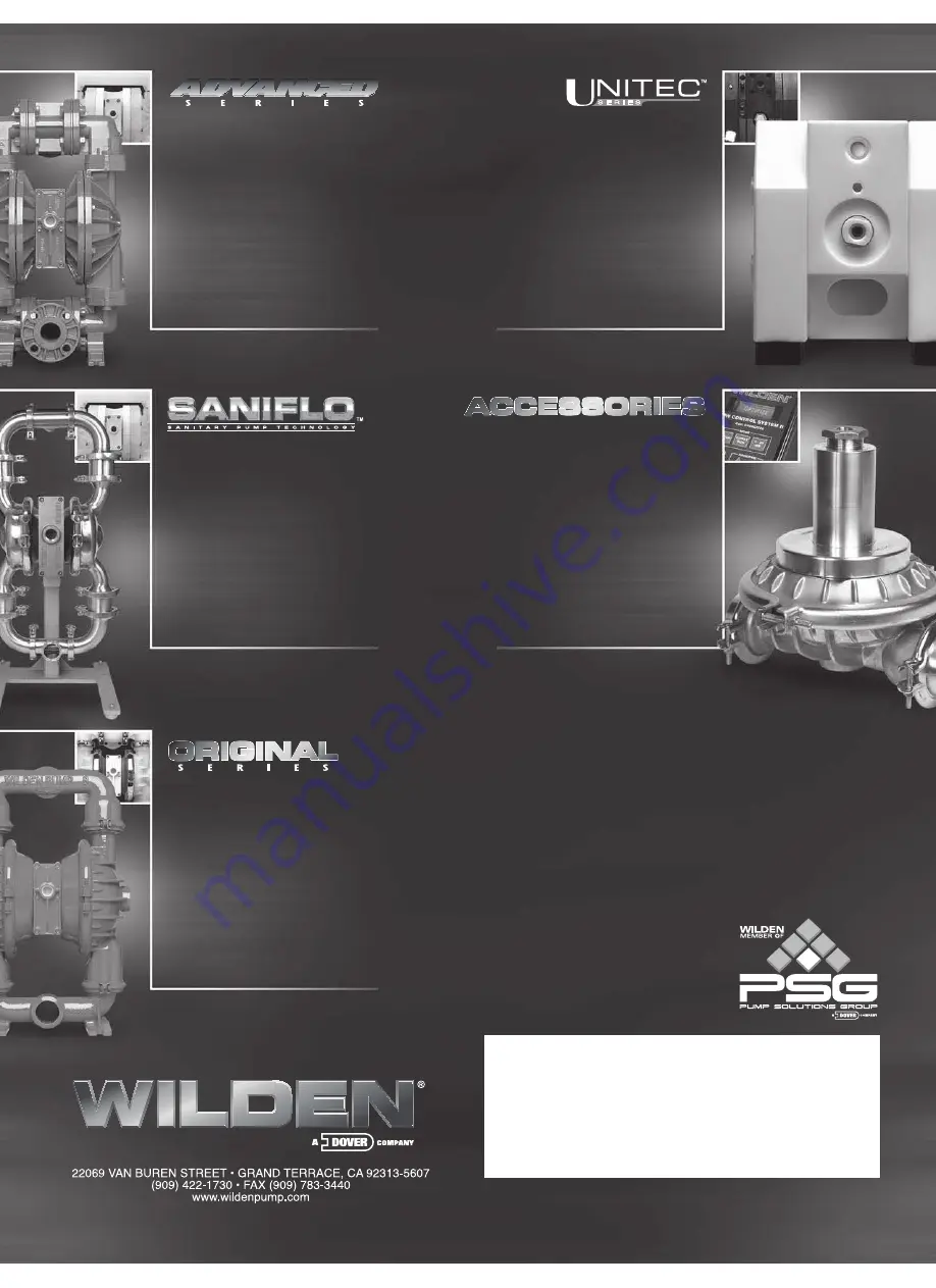 Dover WILDEN Saniflo VC4 Engineering, Operation & Maintenance Download Page 24