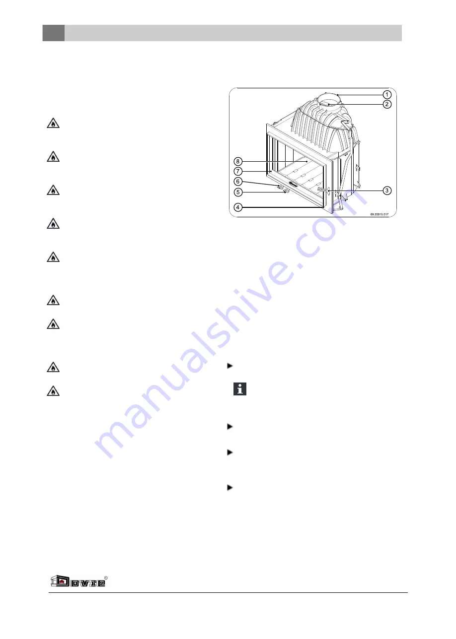 Dovre 2180CBBS Installation Instructions And Operating Manual Download Page 36