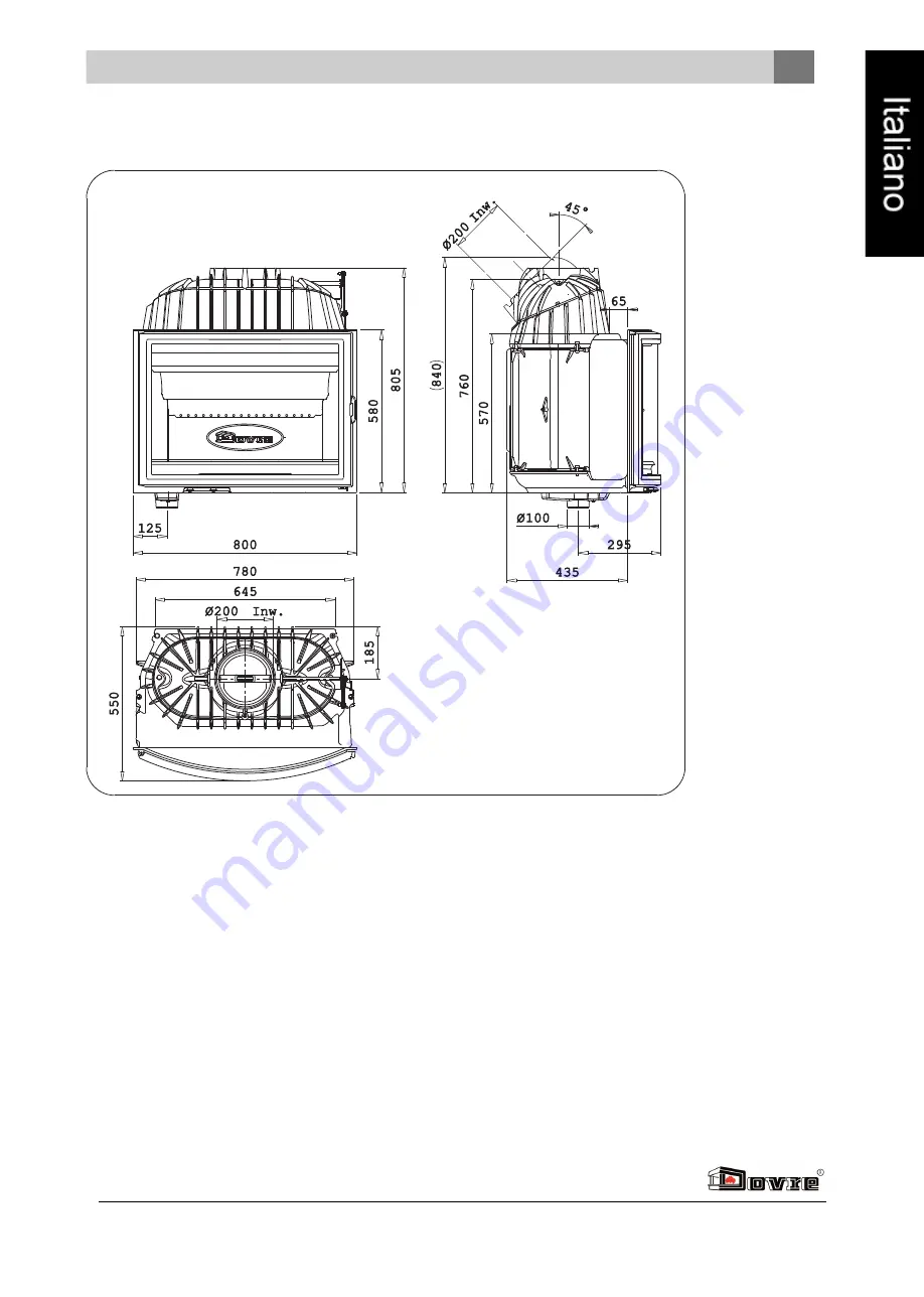 Dovre 2180CBBS Installation Instructions And Operating Manual Download Page 175