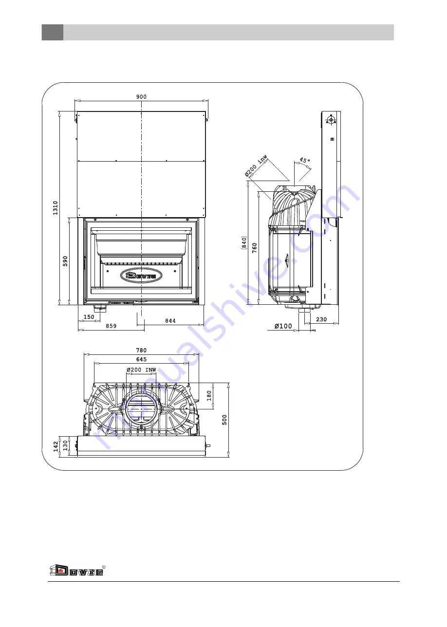 Dovre 2180CBBS Installation Instructions And Operating Manual Download Page 176