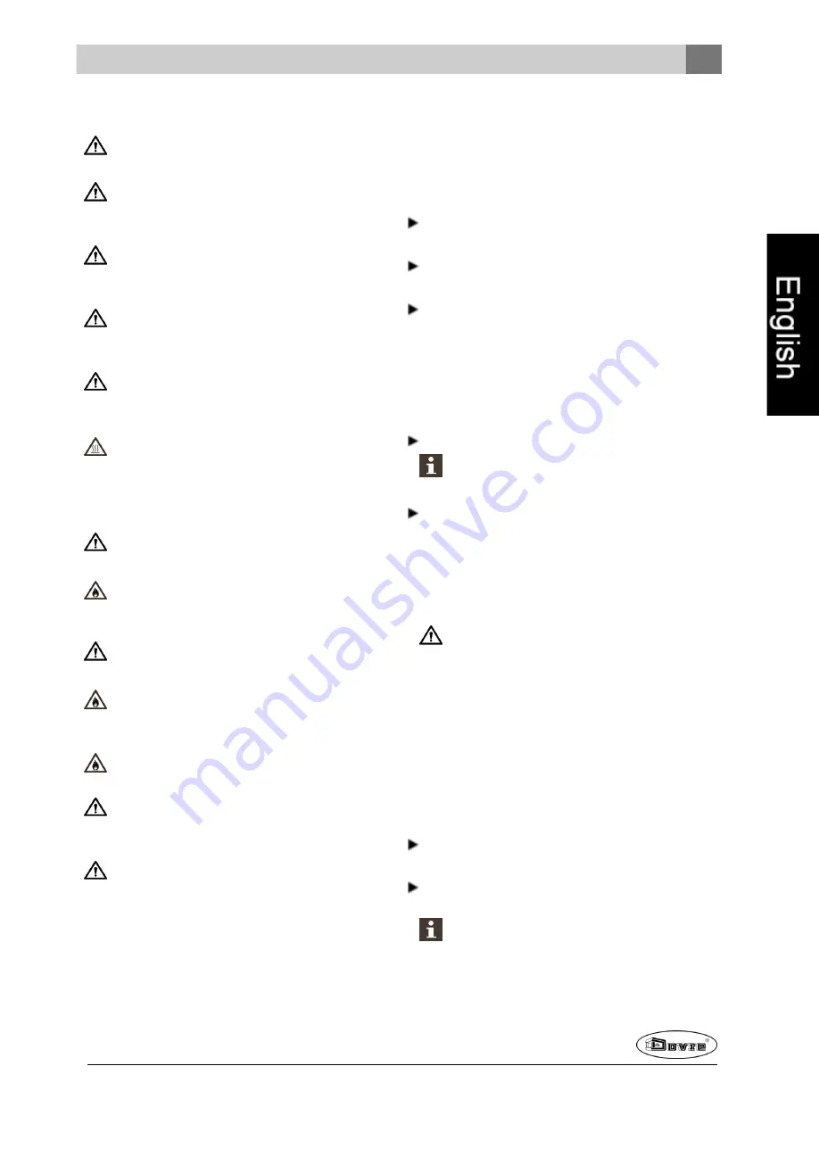 Dovre 300CB Installation Instructions And Operating Manual Download Page 25