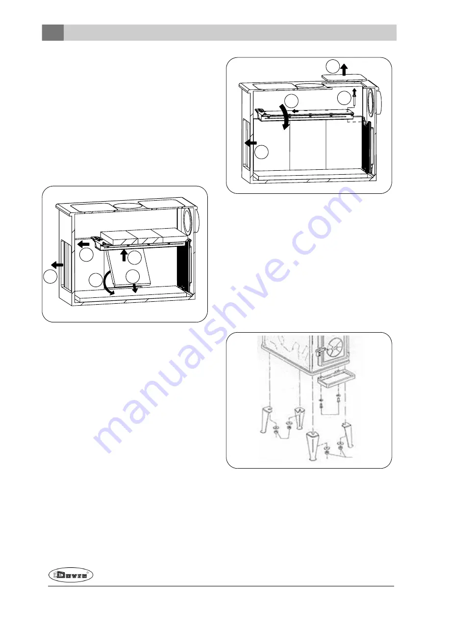 Dovre 300CB Installation Instructions And Operating Manual Download Page 28