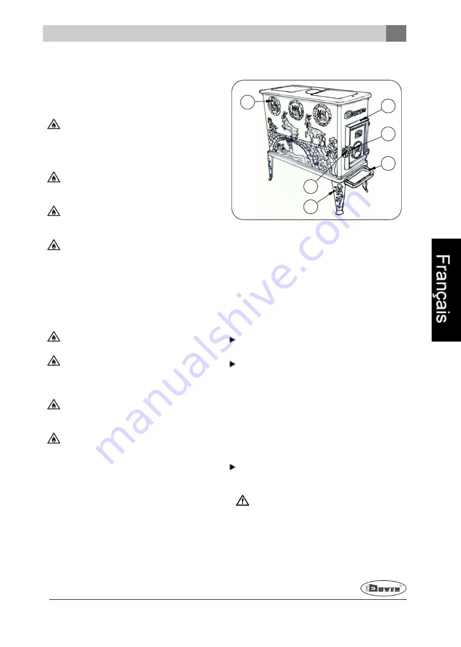 Dovre 300CB Installation Instructions And Operating Manual Download Page 49