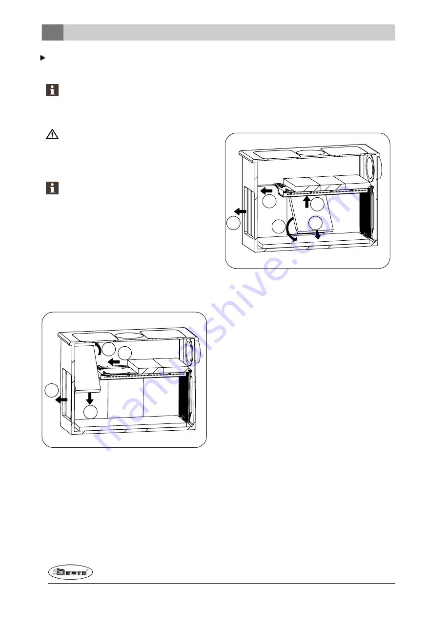 Dovre 300CB Installation Instructions And Operating Manual Download Page 50