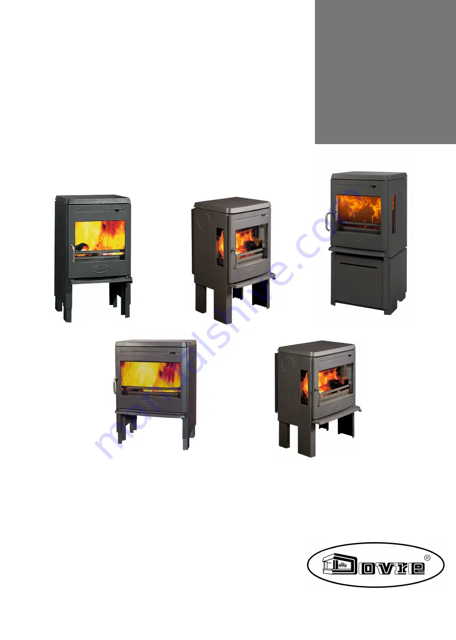 Dovre 350CB Installation Instructions And Operating Manual Download Page 1