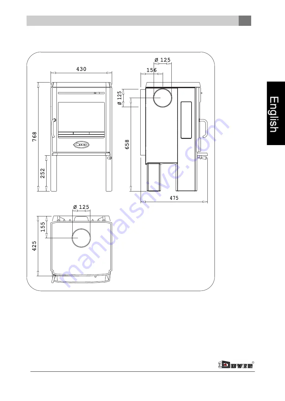 Dovre 350CB Installation Instructions And Operating Manual Download Page 47