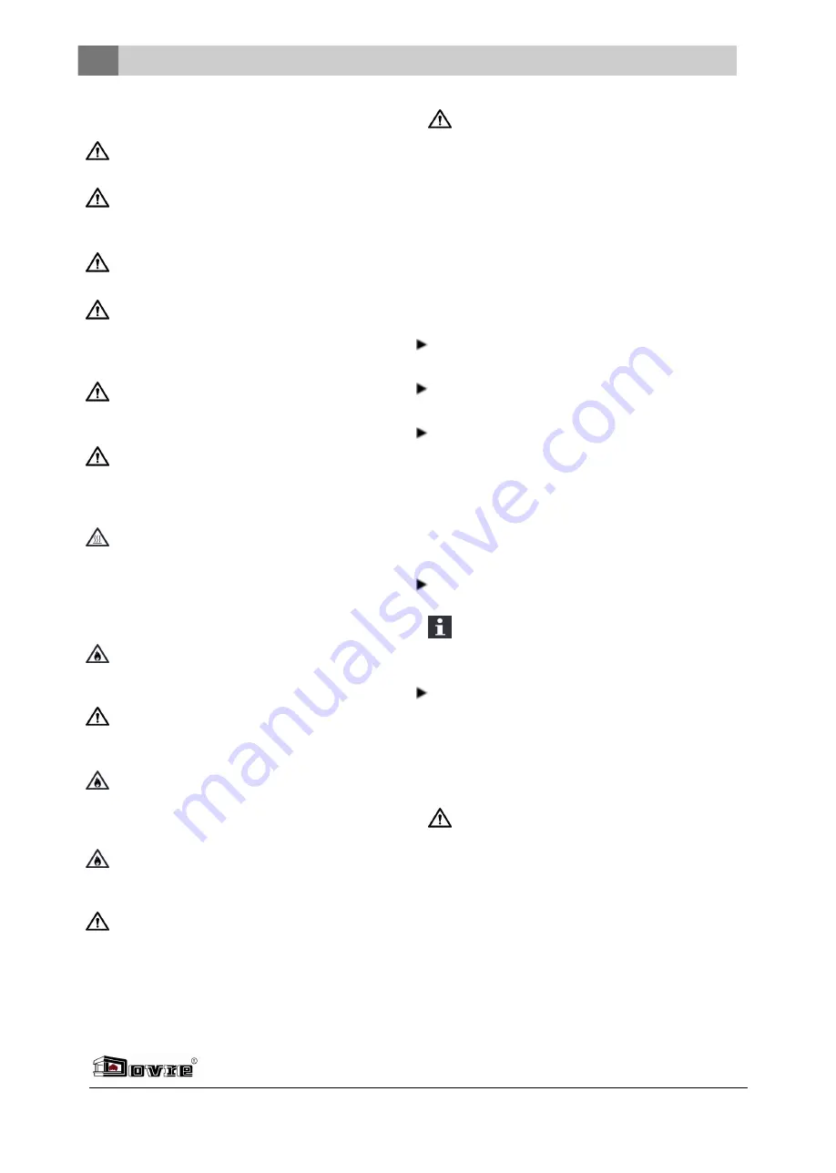 Dovre 350CB Installation Instructions And Operating Manual Download Page 60