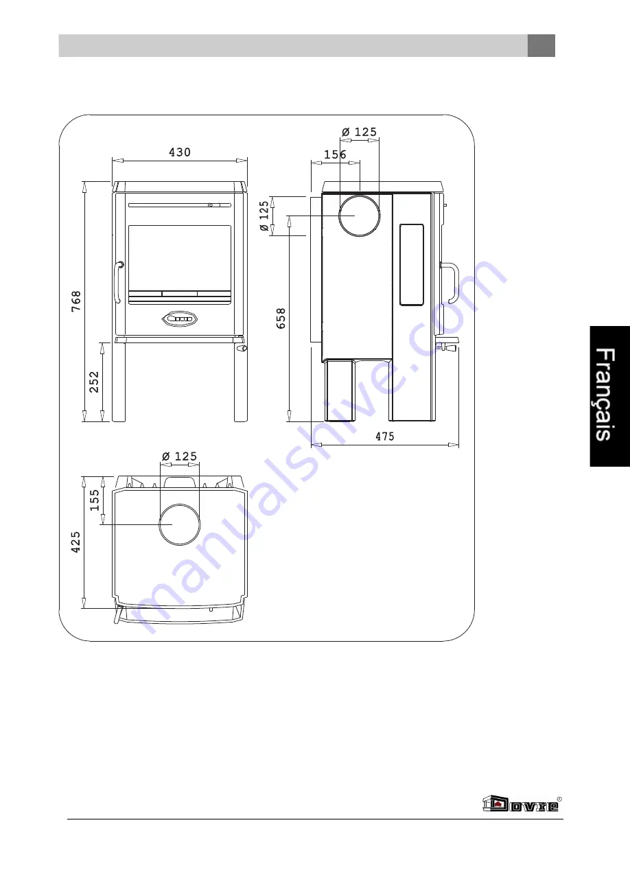 Dovre 350CB Installation Instructions And Operating Manual Download Page 75