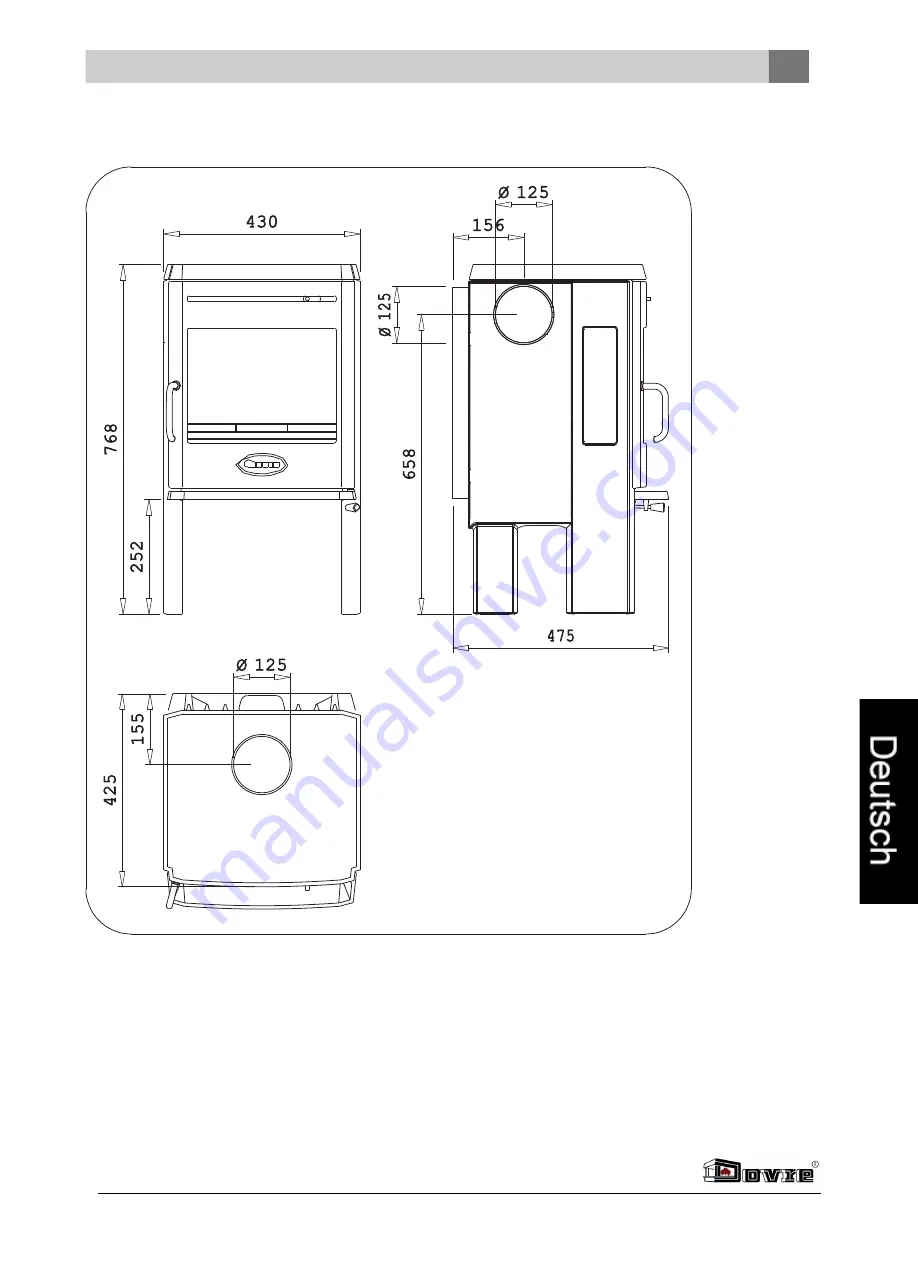 Dovre 350CB Installation Instructions And Operating Manual Download Page 103