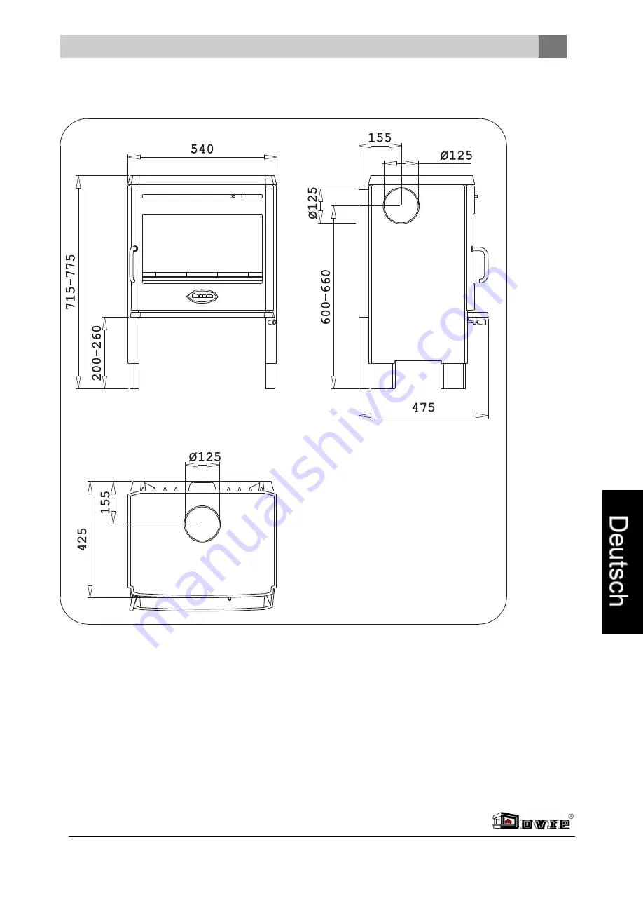 Dovre 350CB Installation Instructions And Operating Manual Download Page 105