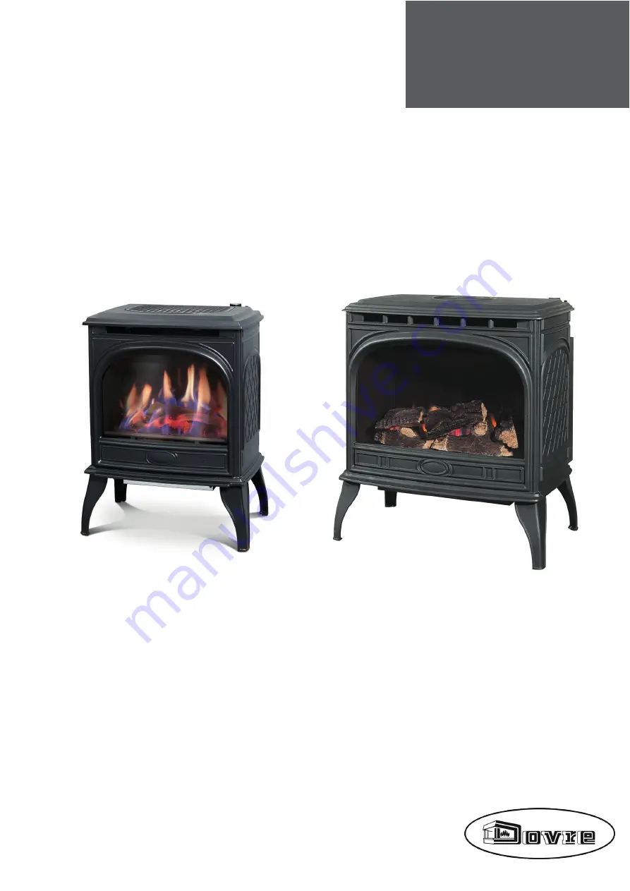 Dovre 425 GA Installation Instructions And Operating Manual Download Page 1