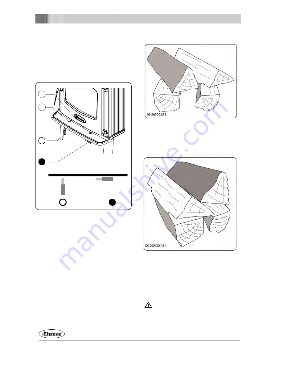 Dovre 525CB Installation Instructions And Operating Manual Download Page 10