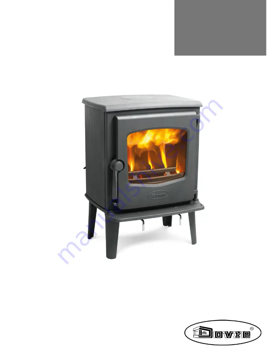 Dovre 525MF Installation Instructions And Operating Manual Download Page 1