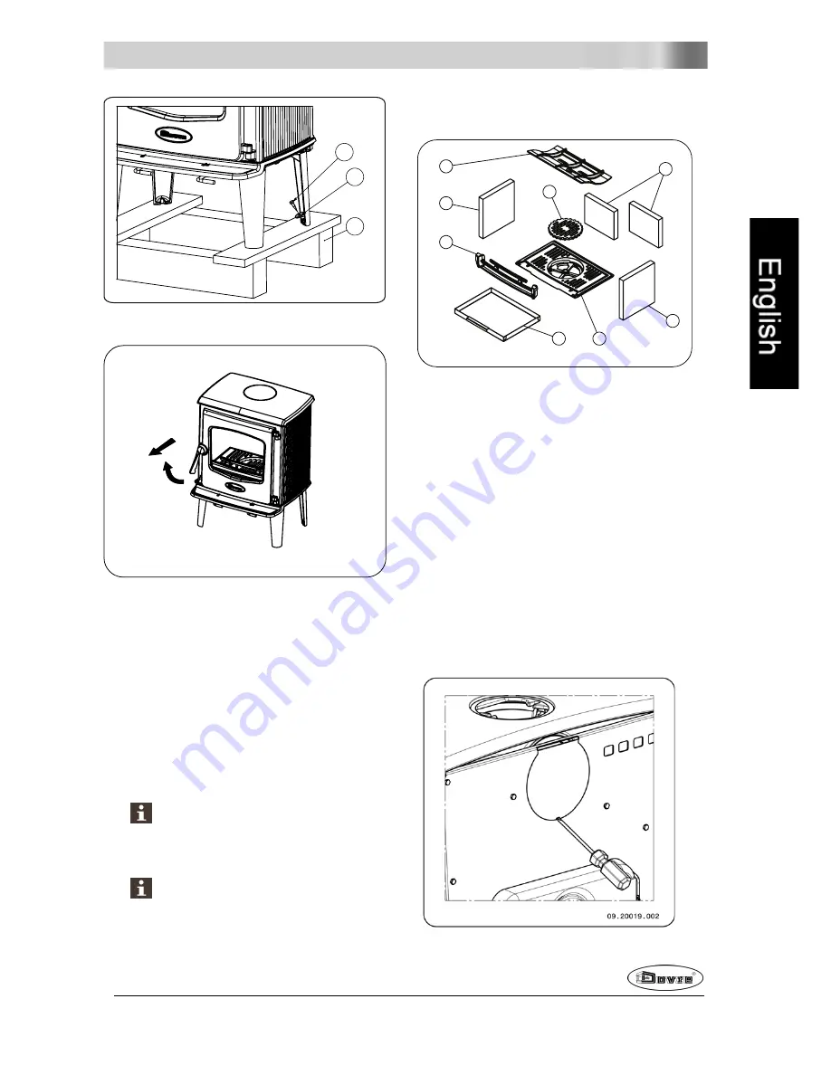 Dovre 525MF Installation Instructions And Operating Manual Download Page 7