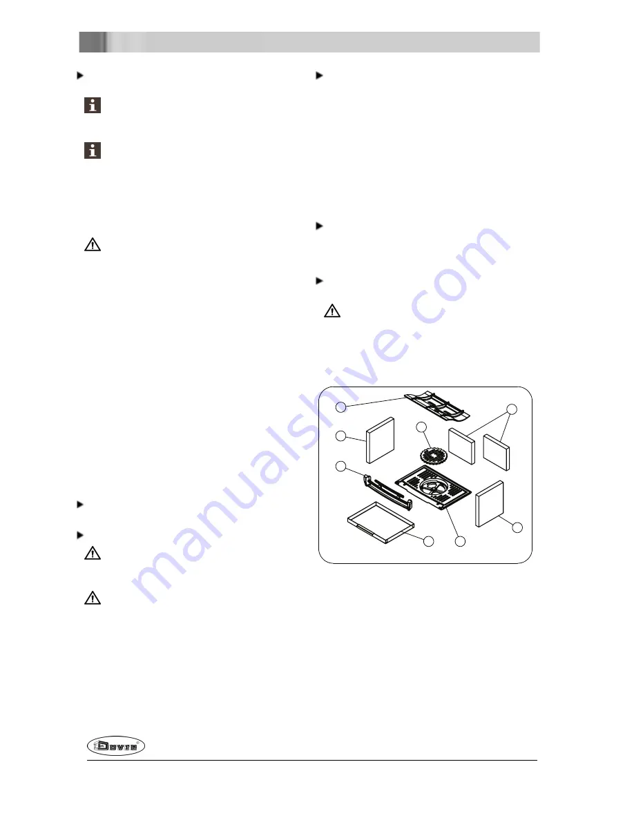 Dovre 525MF Installation Instructions And Operating Manual Download Page 14