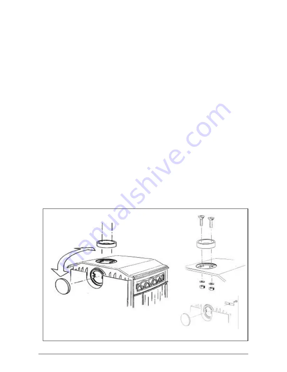 Dovre 750 GH Installation Instructions And Operating Manual Download Page 34